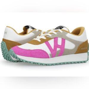 Vintage Havana Cosmic 9 Sneaker - hot pink & mustard
